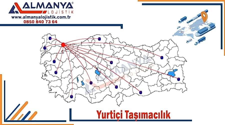 Yurtiçi taşımacılık Türkiye yurt içi taşıma şirketi şehirlerarası nakliyat firması