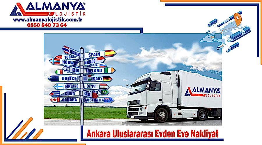 Ankara uluslararası evden eve nakliyat fiyatları Ankara uluslararası nakliye firmaları