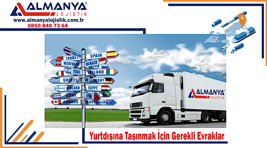 Yurtdışına taşınmak için gerekli evraklar Türkiye yurtdışına taşınmak için gerekenler